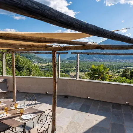La Terrazza Di Rivoria - Vue Magique & Terrasse Lägenhet Masera